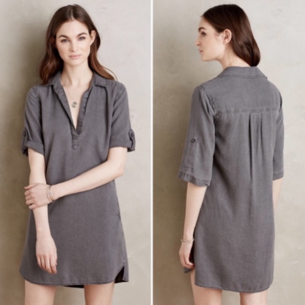 ANTHRO CLOTH & STONE PEMBROKE TUNIC DRESS